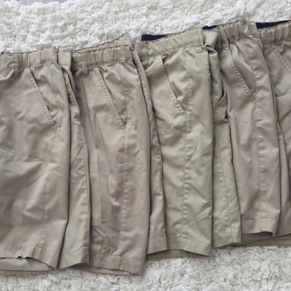 French Toast Tan Comfort School Uniform Shorts